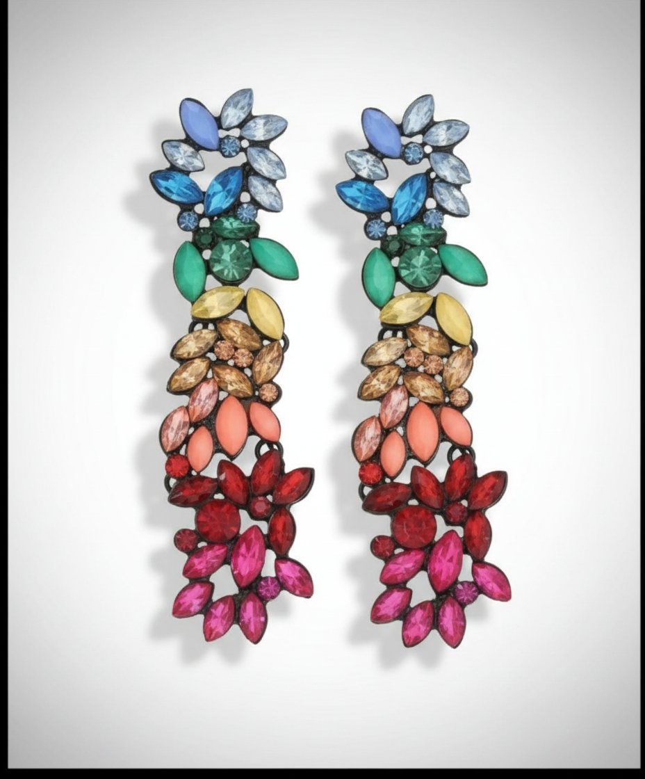 Superbes boucles d'oreilles 