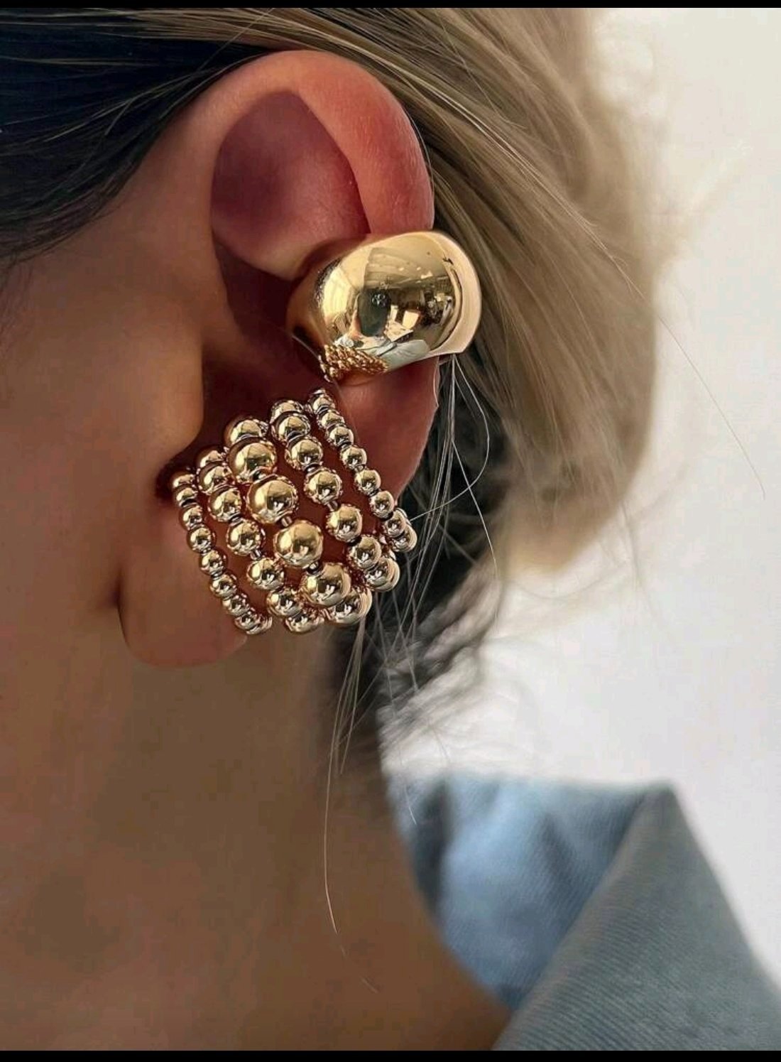 Superbe lot clip pour oreille