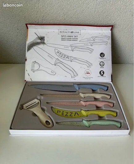 Superbe coffret couteaux 