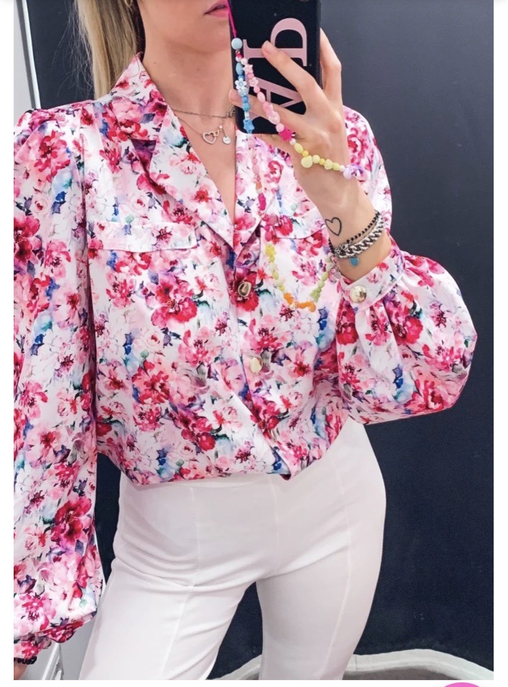 Chemise florale neuve 