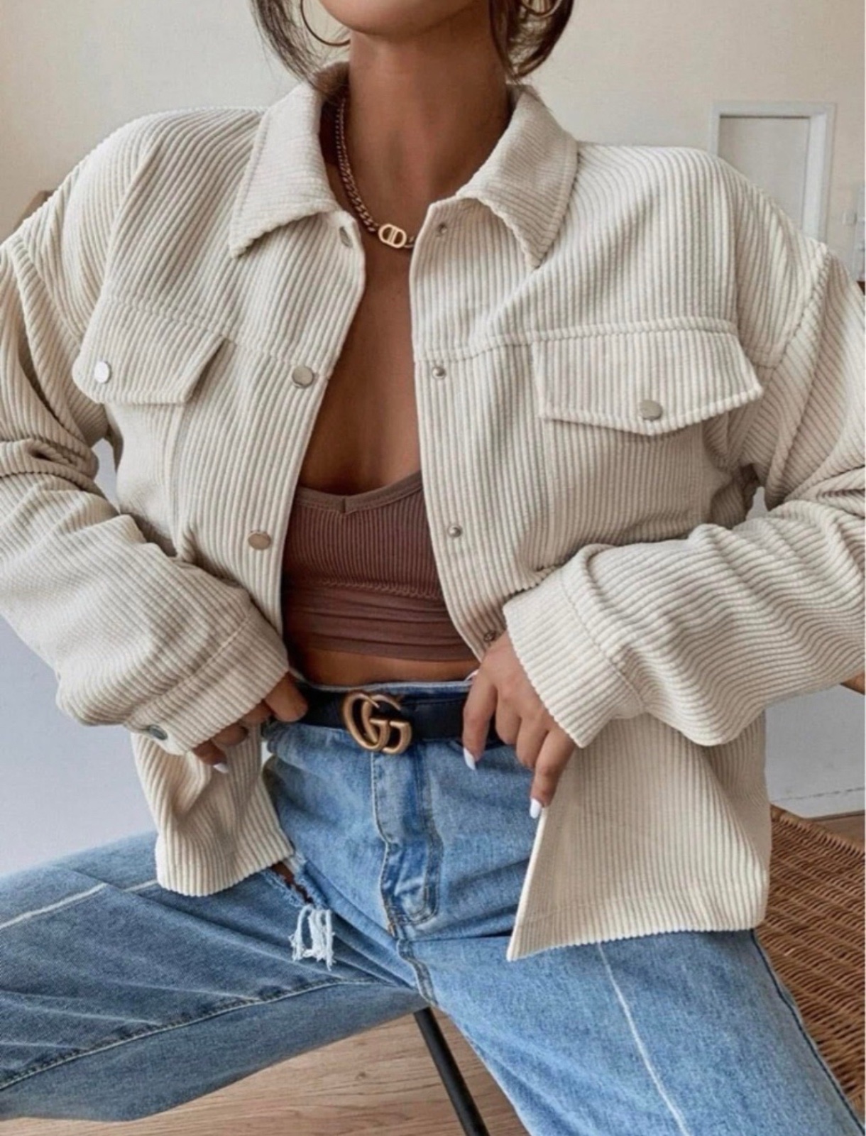 Veste oversize 