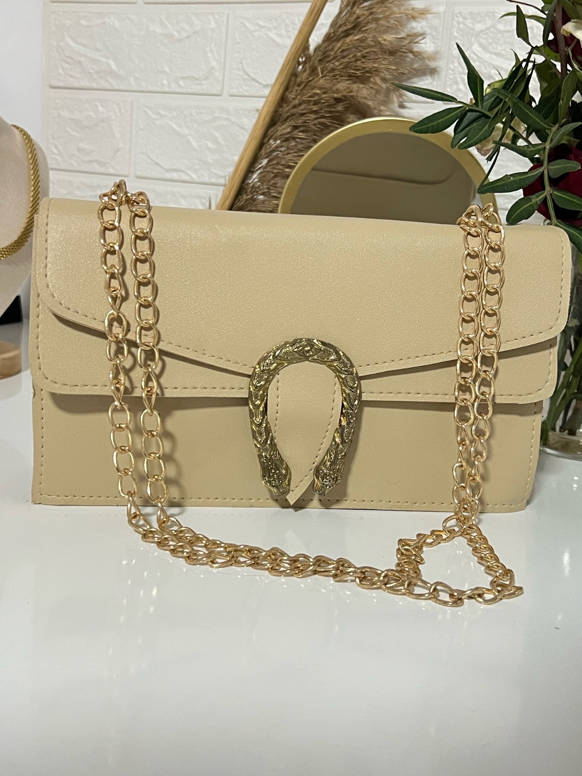 Sac beige 