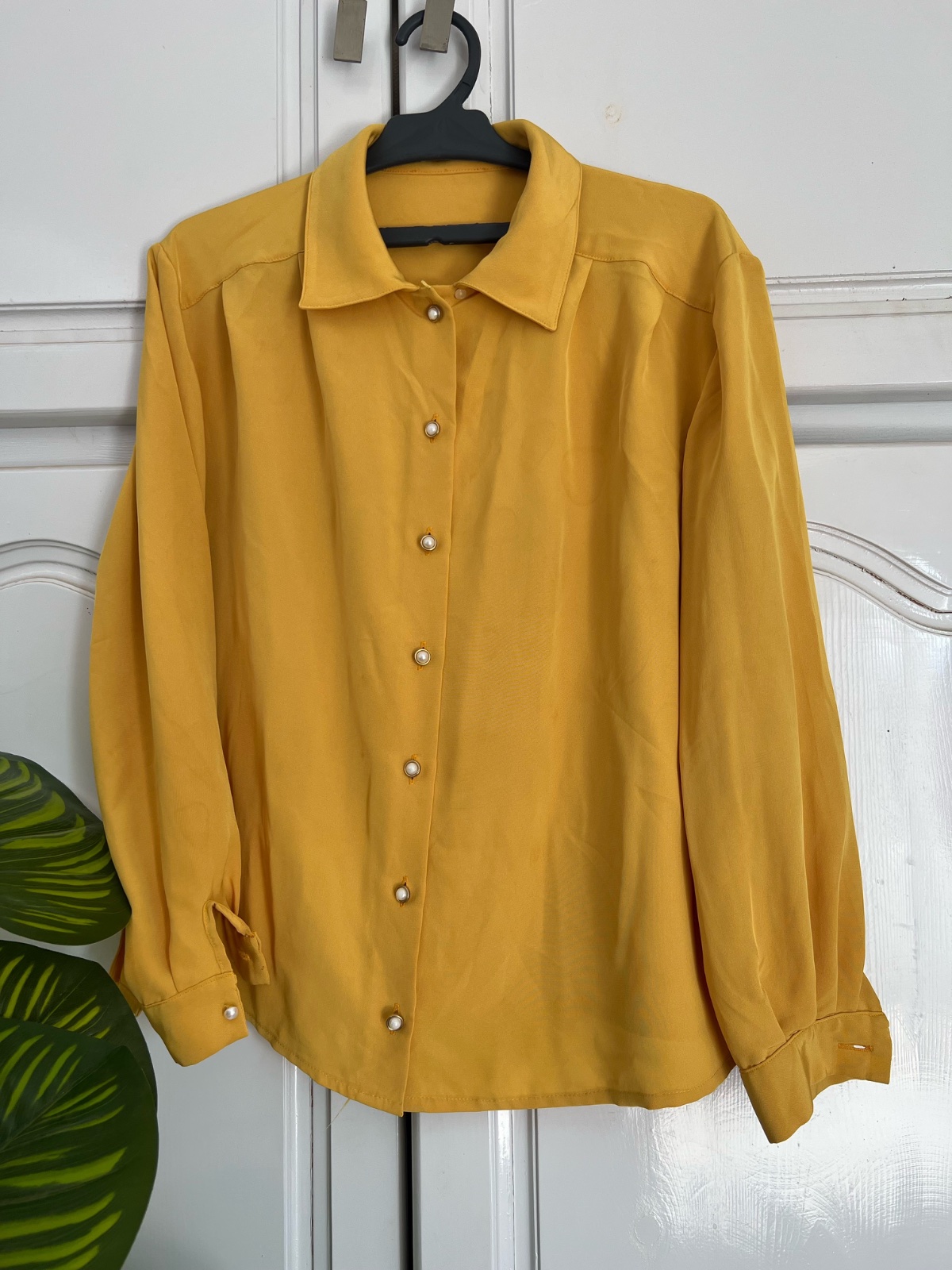  Chemise jaune citron