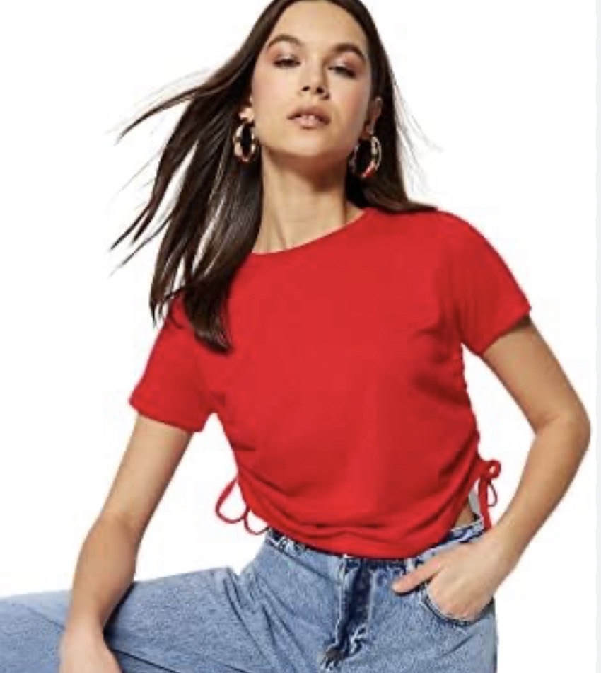 t shirt rouge comme neuf 