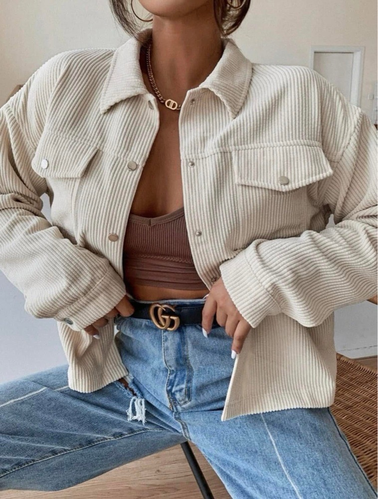 Surchemise beige 
