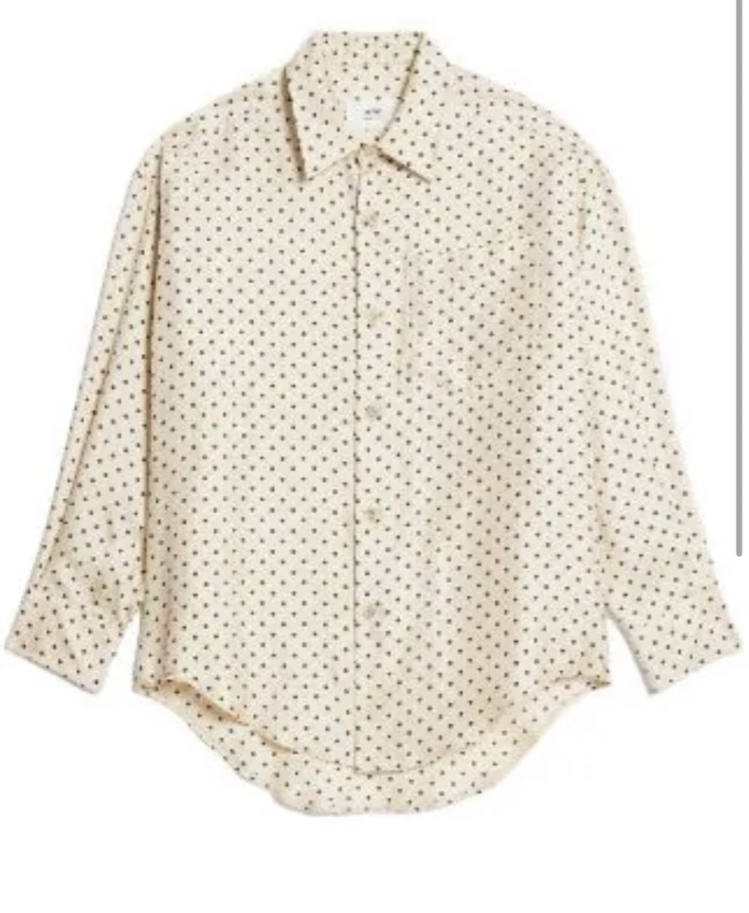 chemise pointillée