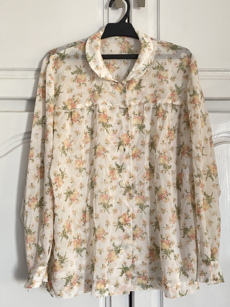 chemise fleurie fluide 