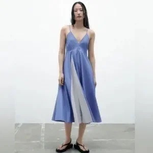 Robe zara bleue