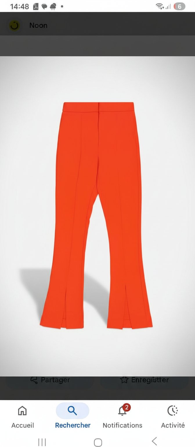 Pantalon bershka kick flare