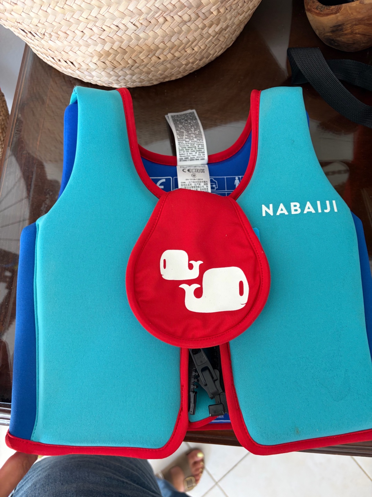 Gilet de natation 