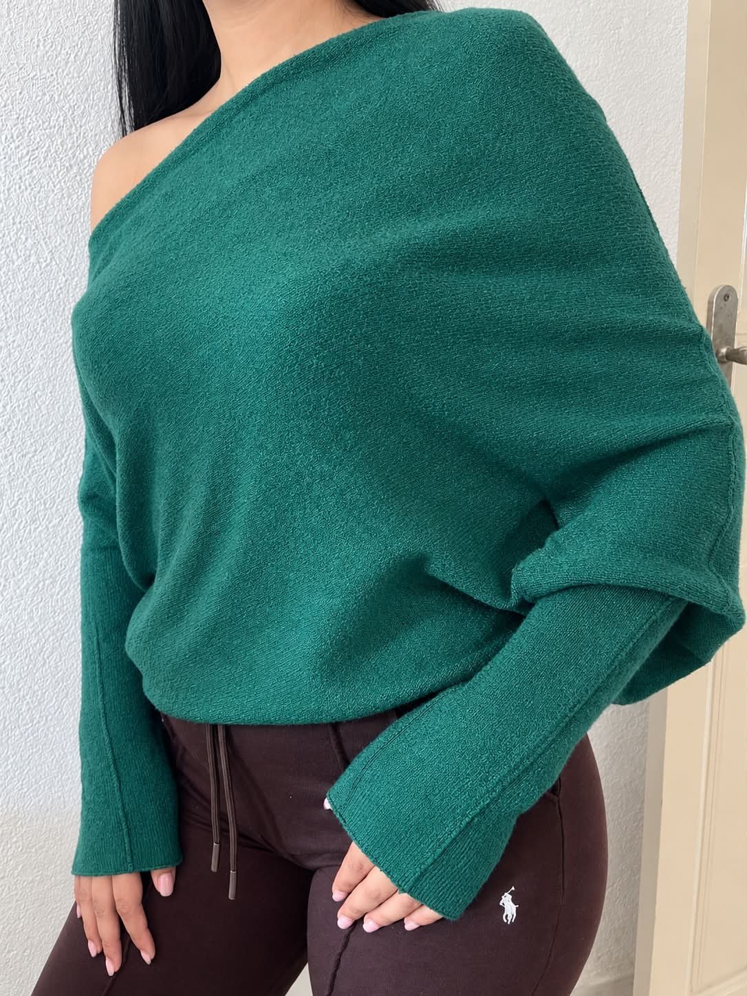 Pull vert gazon 