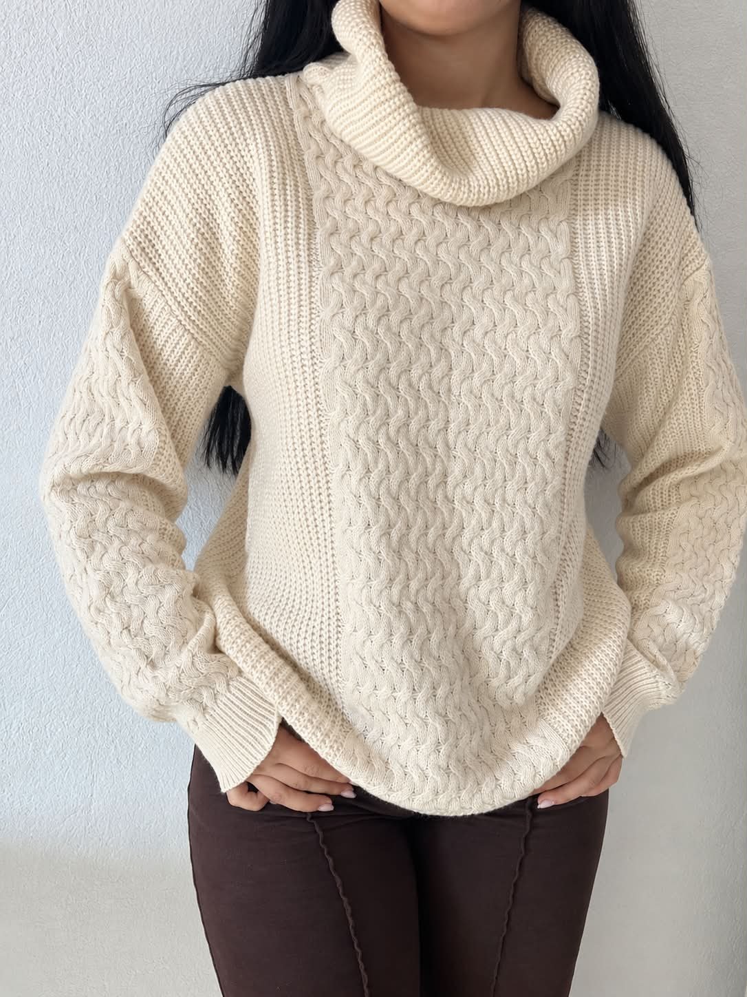 Pull blanc