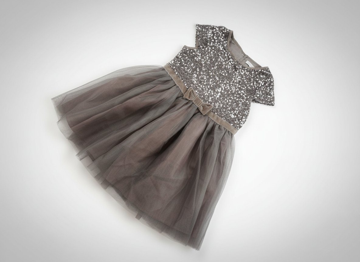 Robe avec volant pour fête 