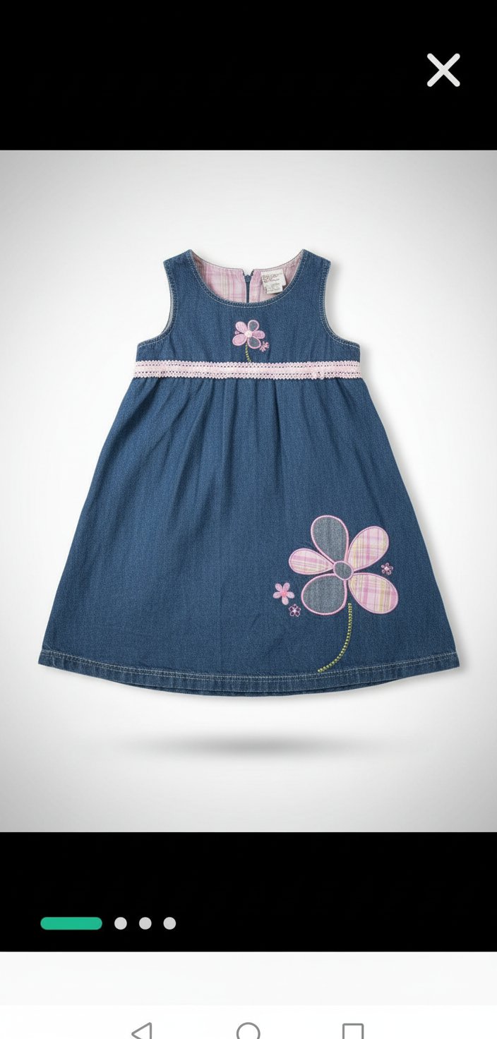 Robe djean fille