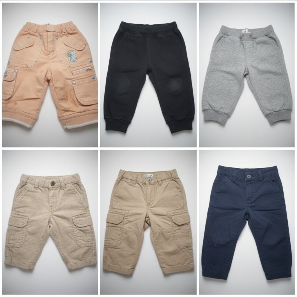 Lot de 6 pantalon 