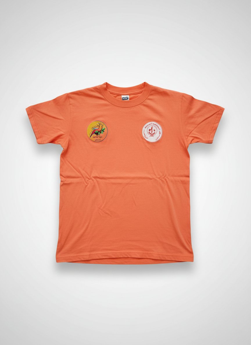 Pull fille orange scoot