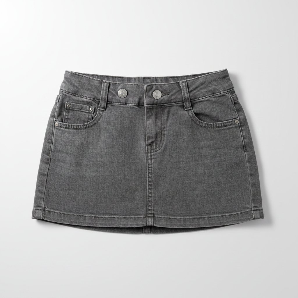 Jupe filles gris 