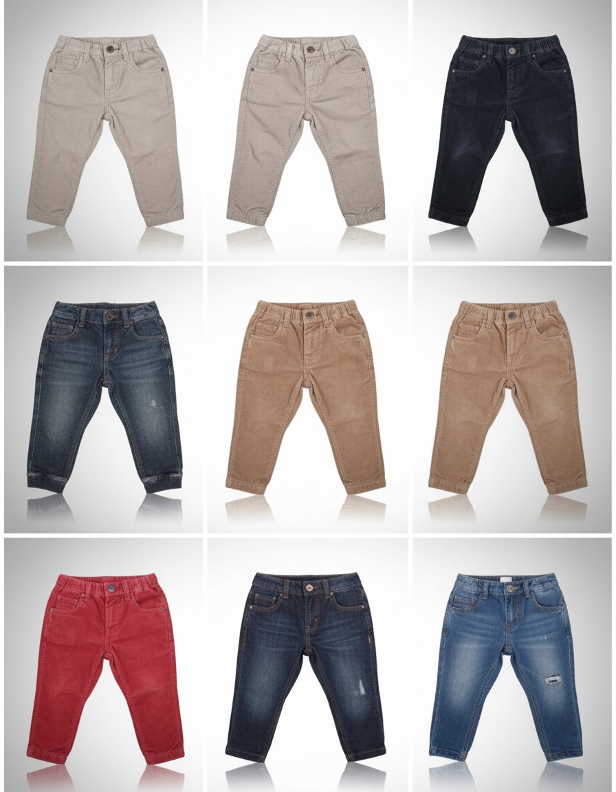 Lot de 9 pantalon 
