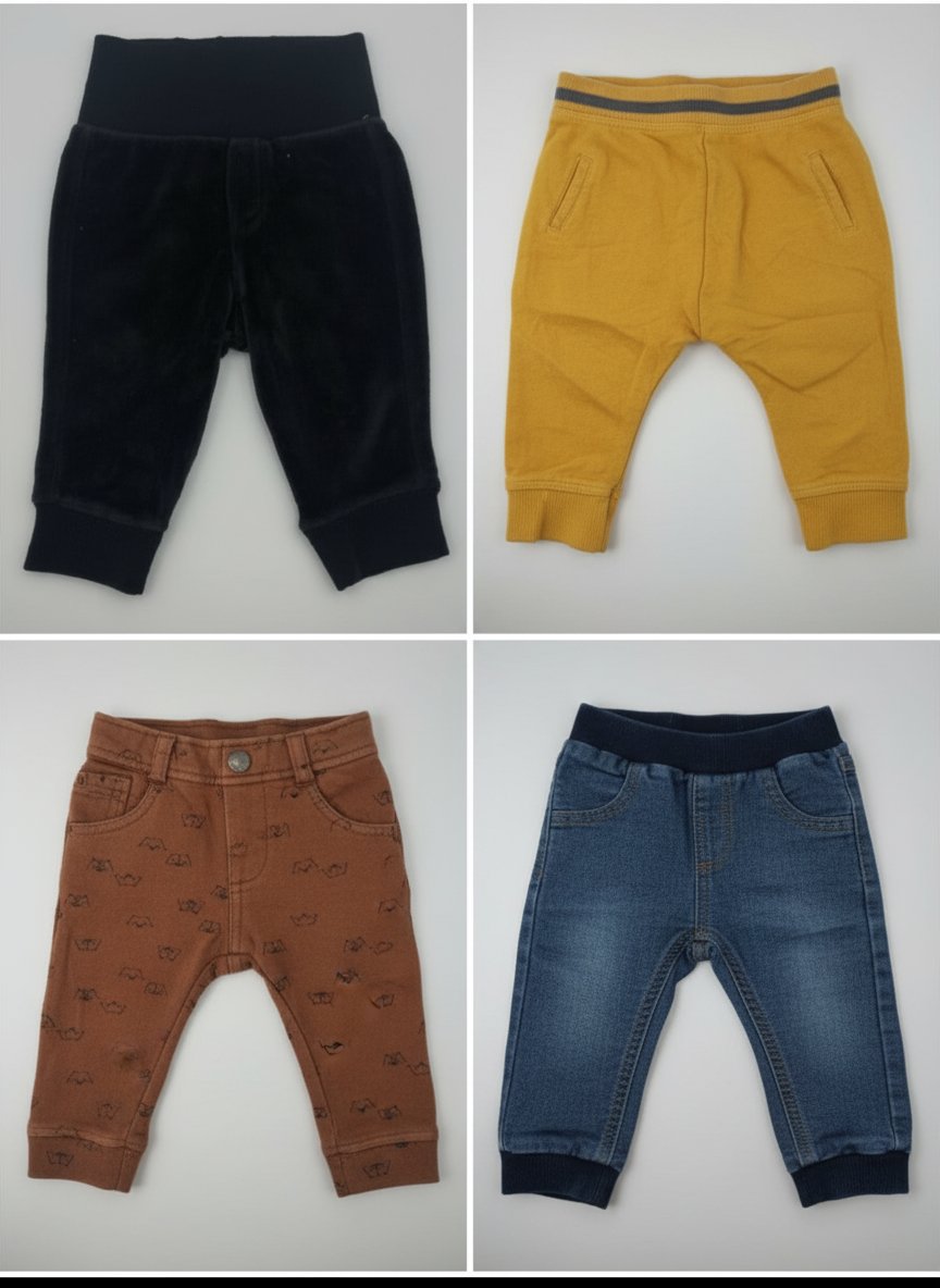 Lot de 4 pantalons garçon 