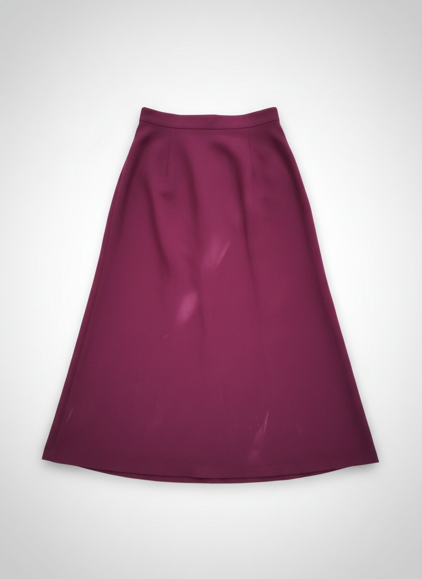 Jupe aubergine 