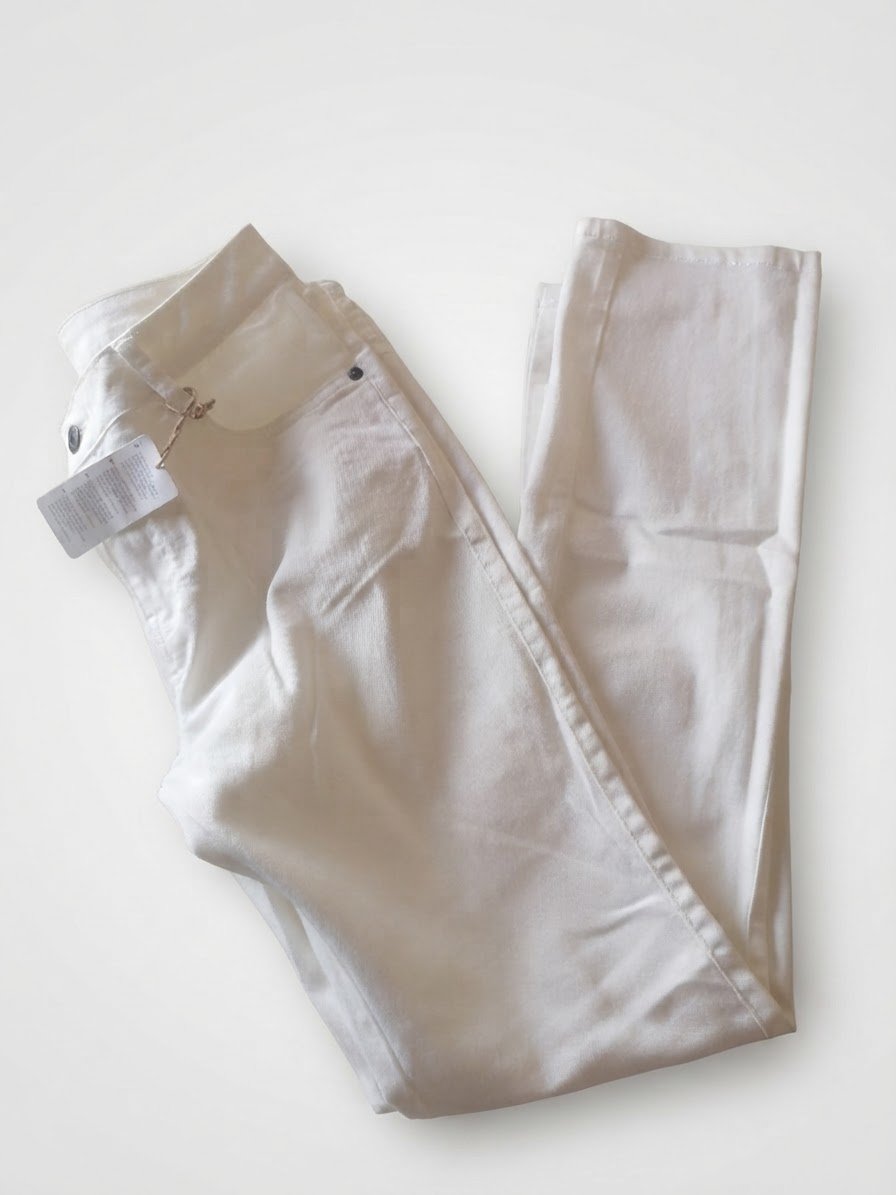 Pantalon blanc en djean zeeman  importé 