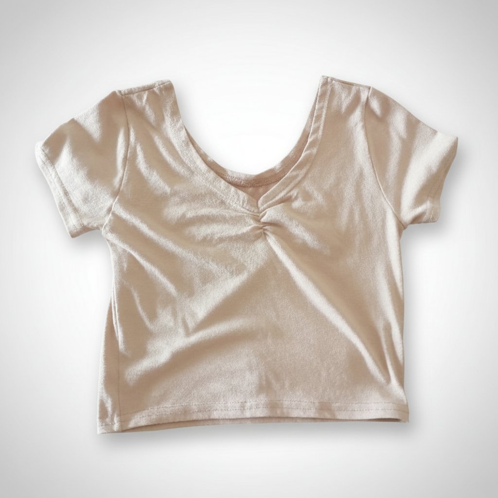 Top beige fille 