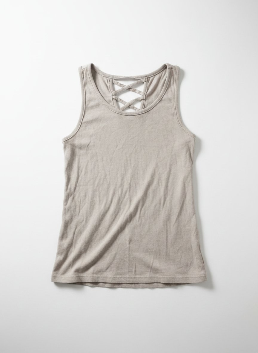 Pull dos croisé vert kaki tex
