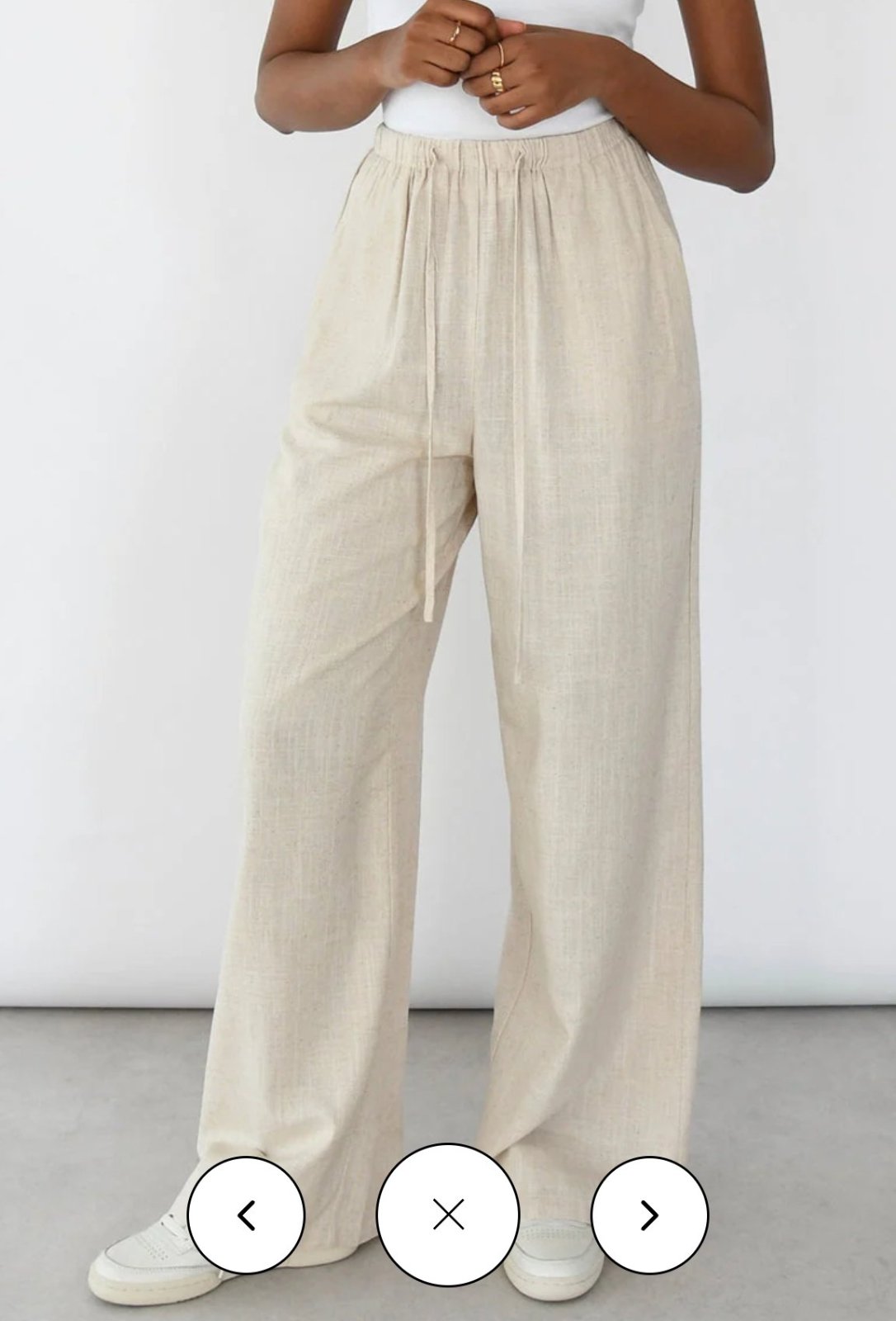 Pantalon en lin