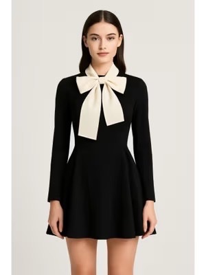 Robe courte noir