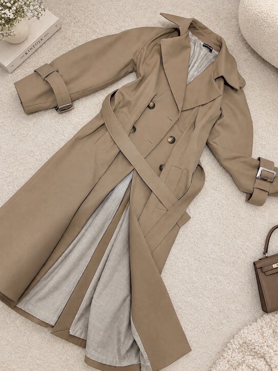Trensh coat avec doublure