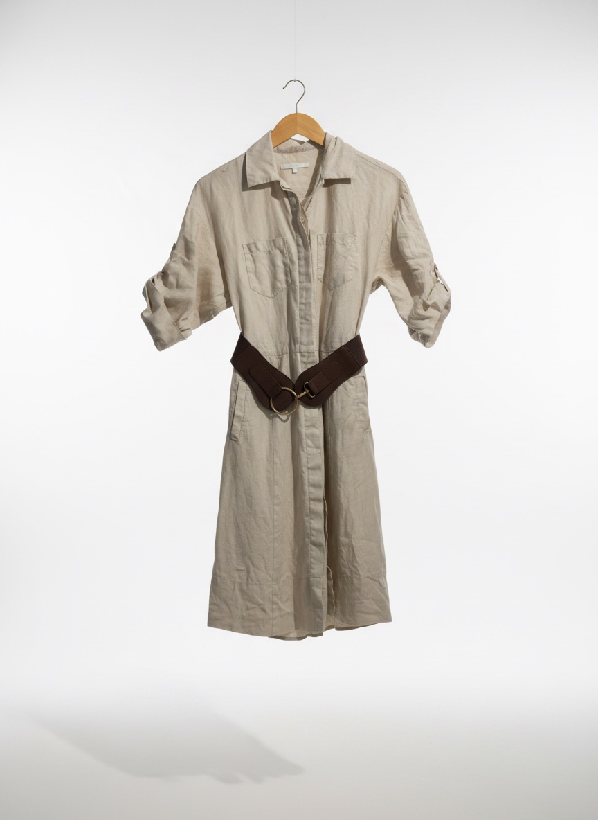 Robe en lin taille s