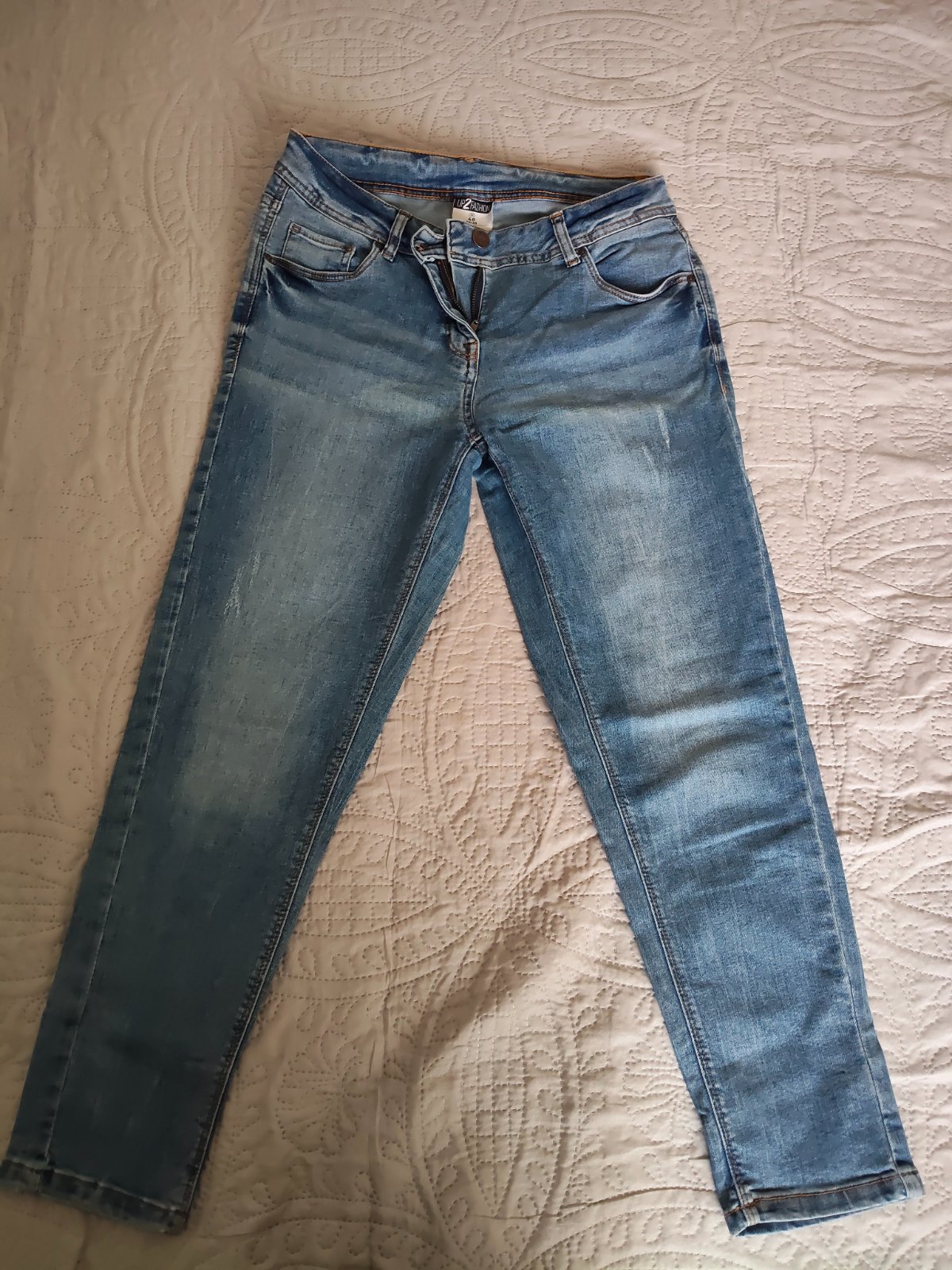 Jean fuseau top lycra