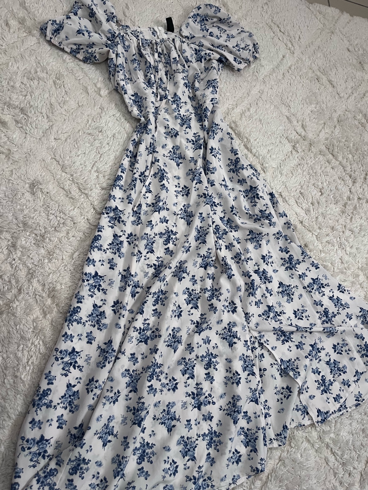 Robe shein fleurie
