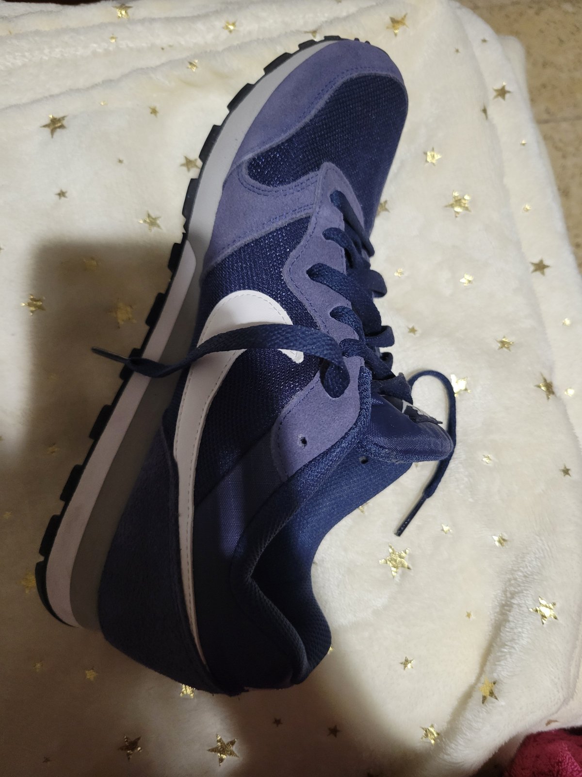 Basket nike bleu 