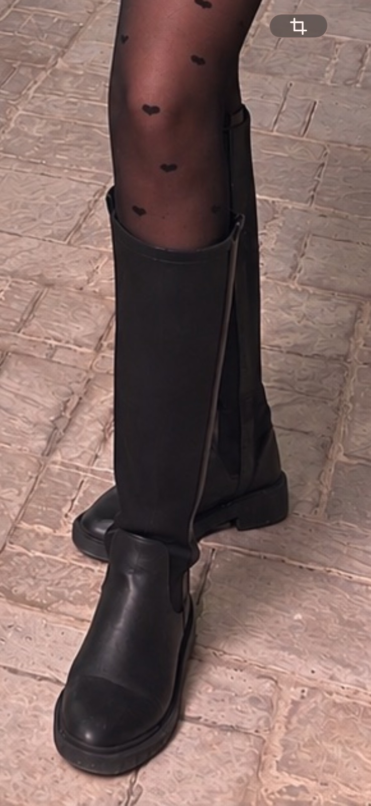 Bottes noir parfois