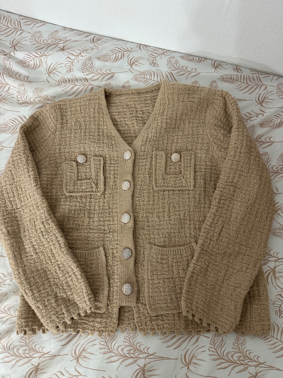 Cardigan beige 