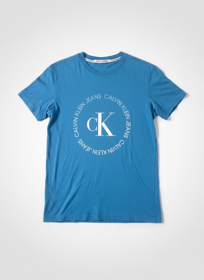 T shirt bleu calvin Klein