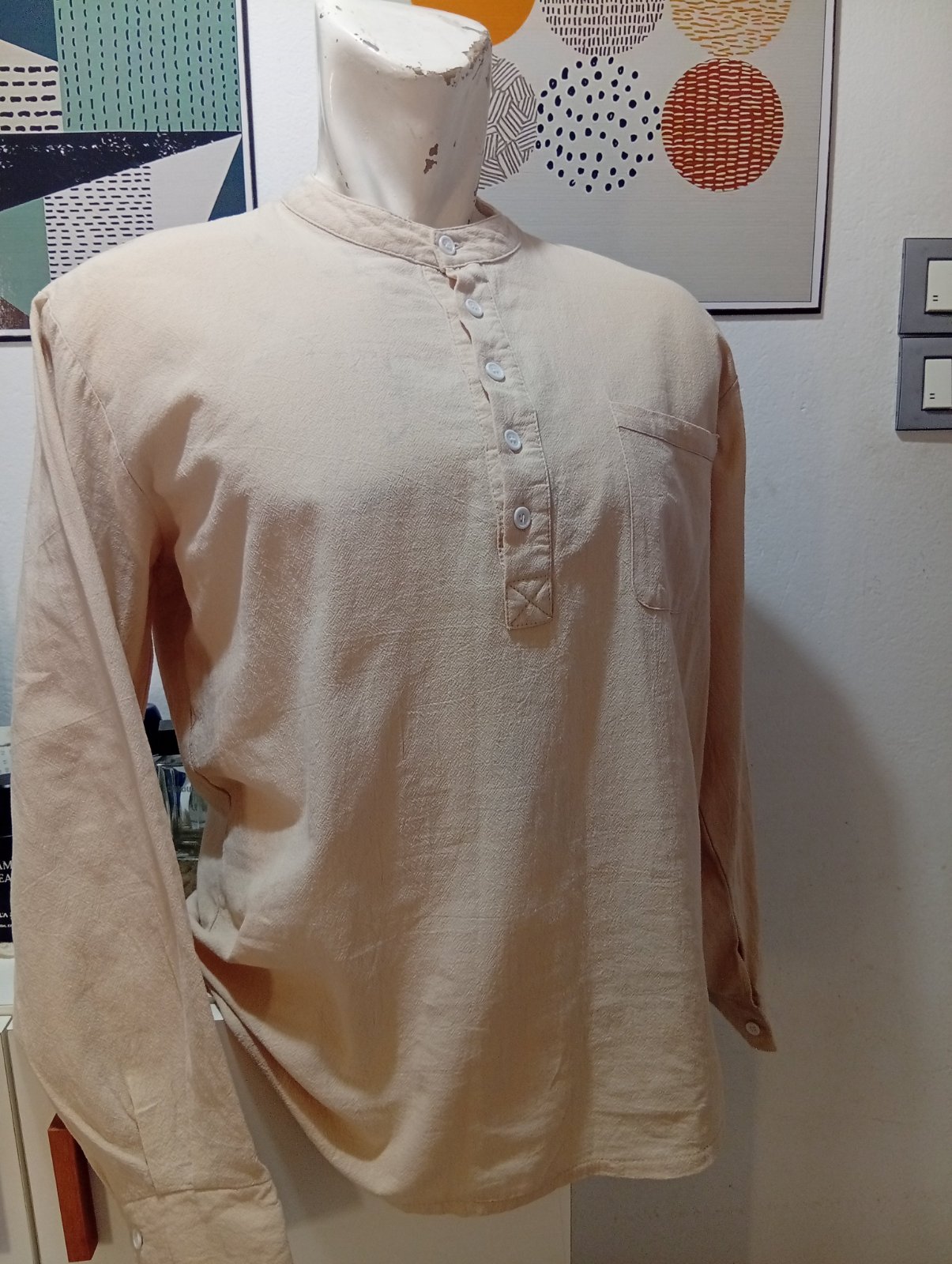 Chemise e col chinois taille M