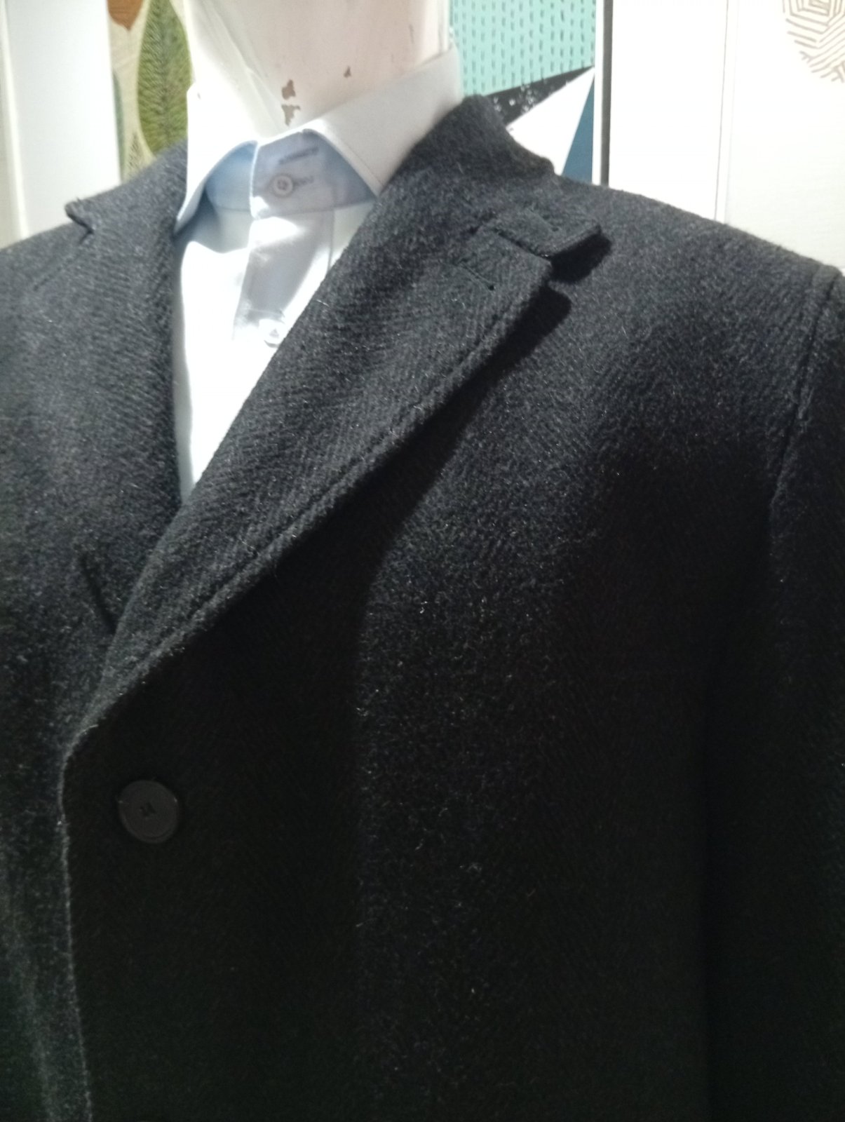 Manteau laine et cashmire Bugatti xl
