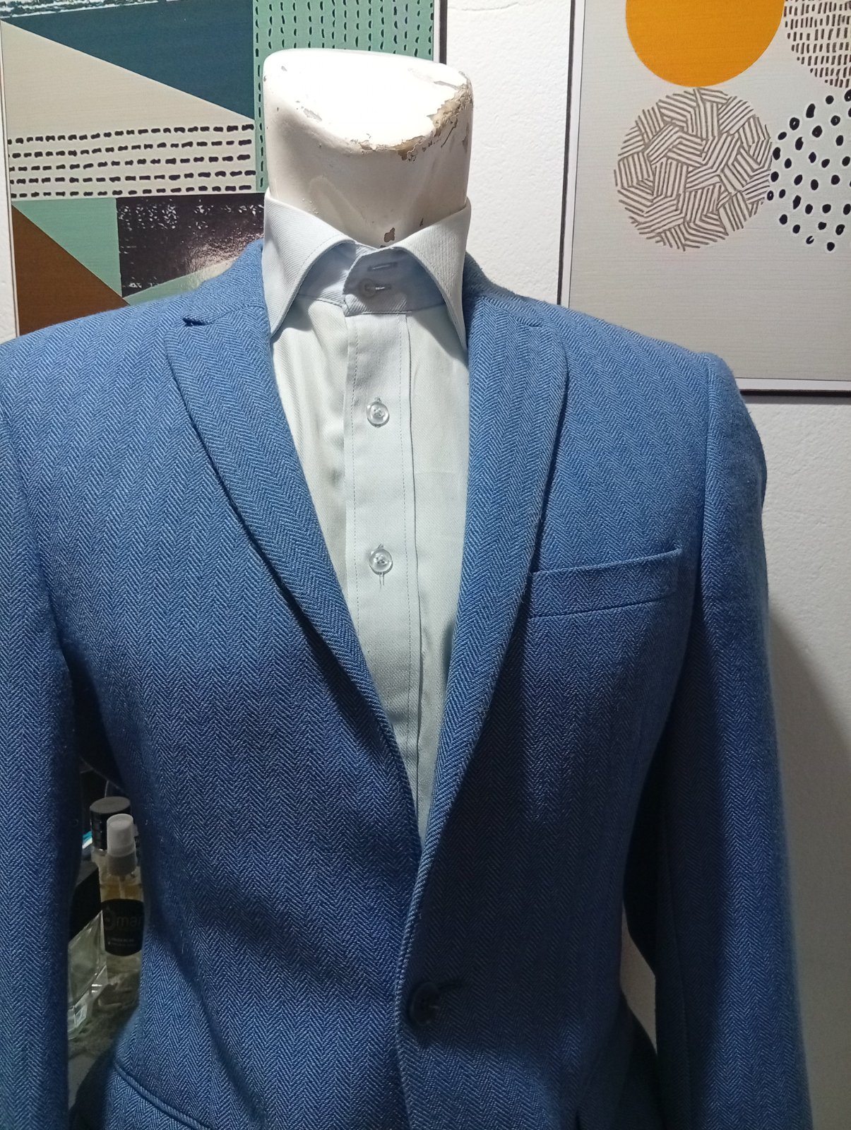 Blazer chic taille M coupe slim 