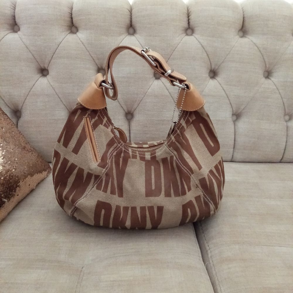 Sac dkny monogramme authentique 