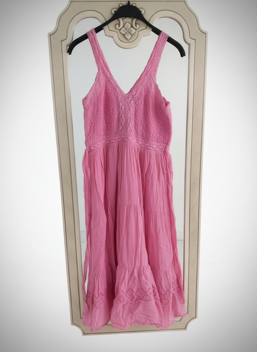 Robe rose