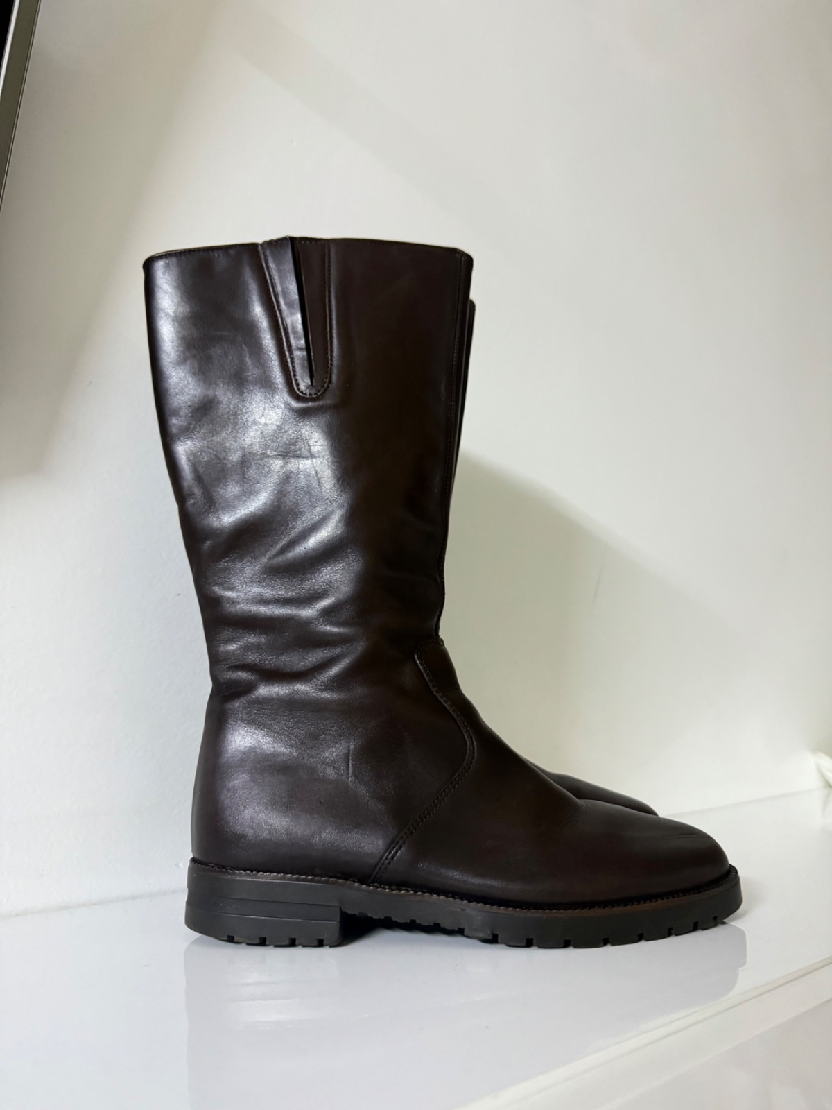 Bottes vrai cuir