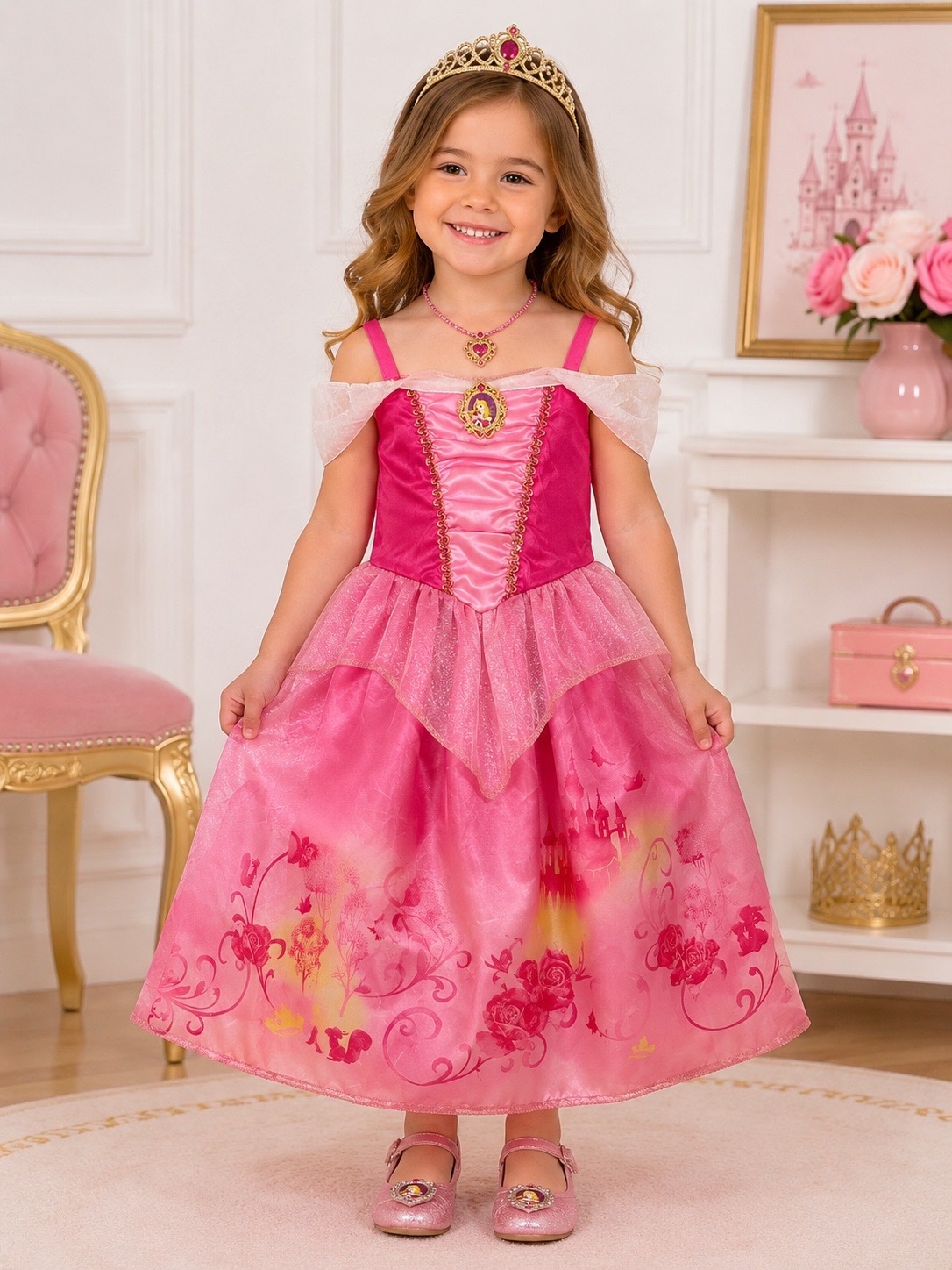 Robe princesse deguisement 