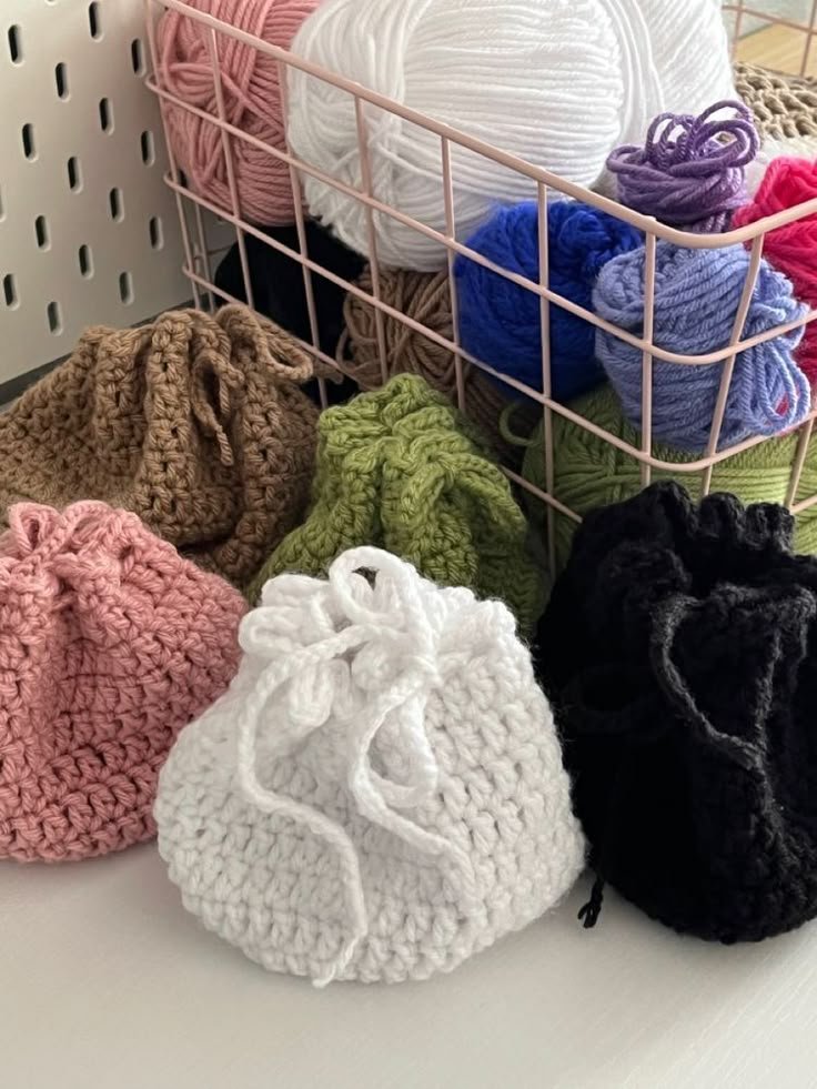 Sac en crochet fait main