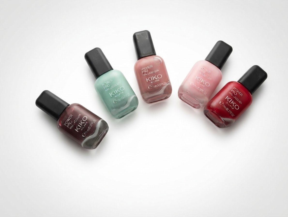Lot de 5 vernis à ongles KIKO Milano – Gamme Power Pro Nail Lacquer (11 ml)