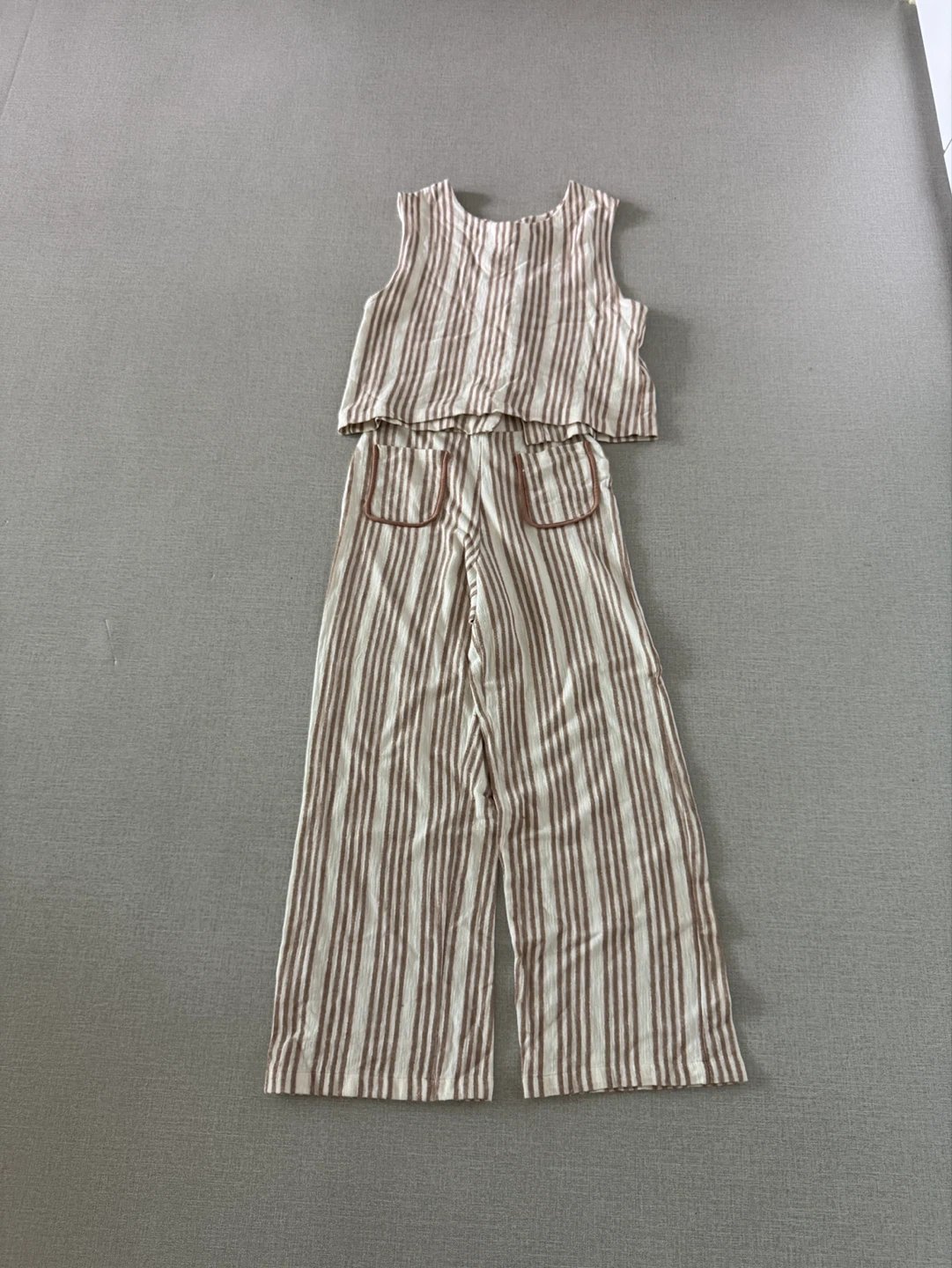 Ensemble 2 pièces rayé Zara 12/13ans 