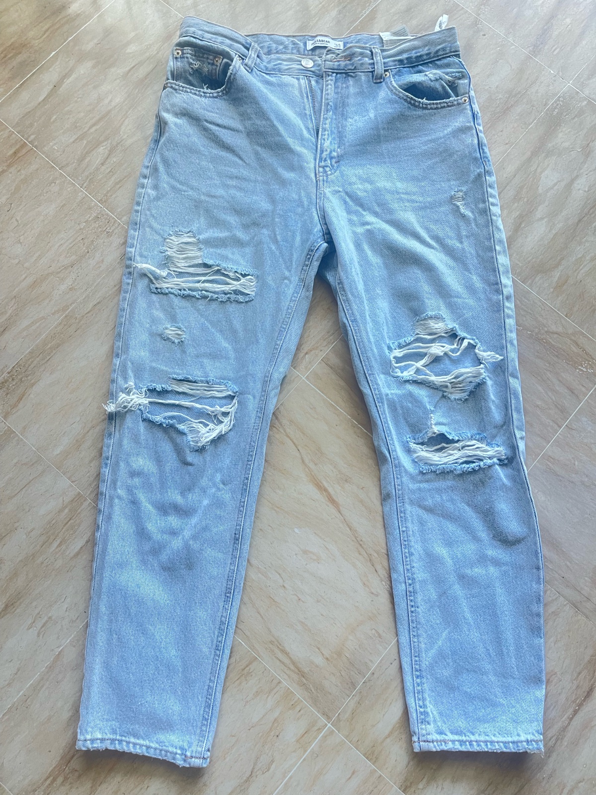 Pantalon jean pull and bear