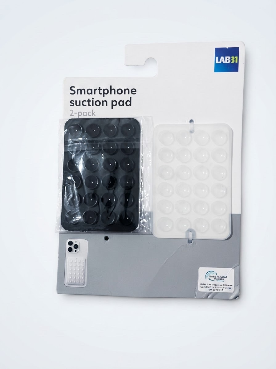 Lot de 2 supports adhésifs en silicone pour telehpone 