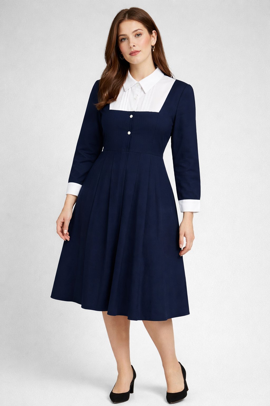 Robe l'aid plissée trend taille m